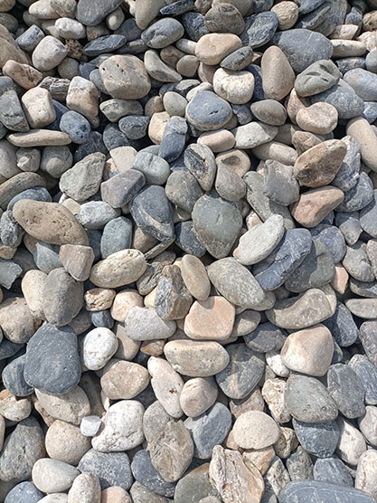机筛鹅卵石