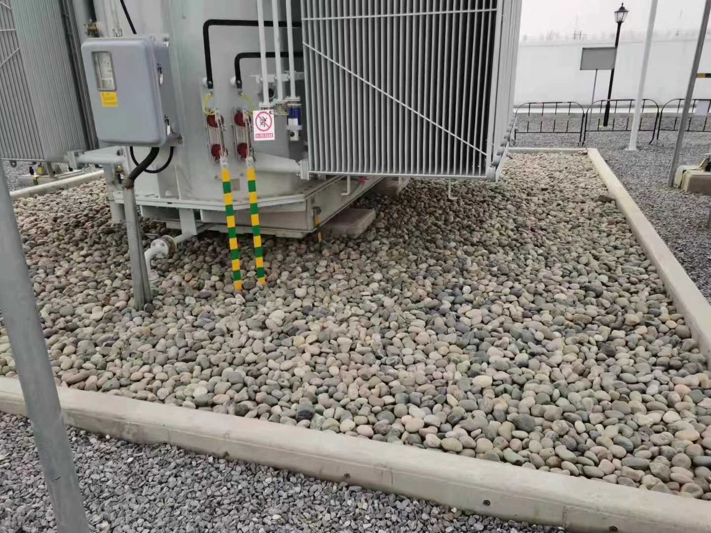 变电站油滤池鹅卵石