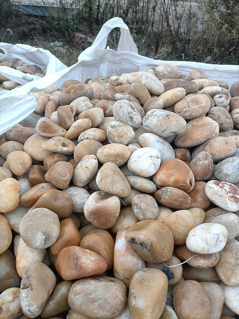 变电站油滤池鹅卵石